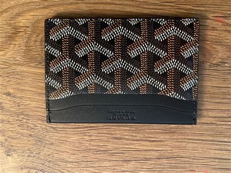 goyard paris card holder|goyard card holder price paris.